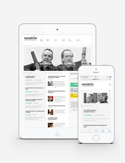 Naturton Webdesign